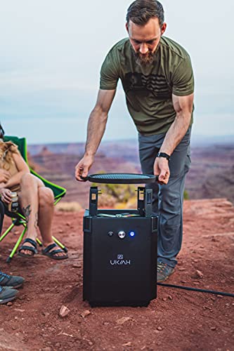 UKIAH  Deluxe Portable Gas Fire Pit