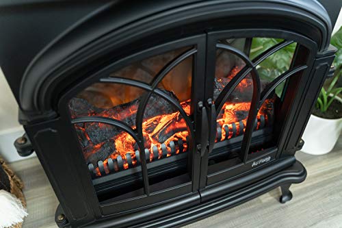 e-Flame USA 28" XL Denali Portable Freestanding Electric Fireplace Stove