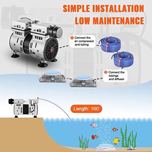 VEVOR Pond Aerator - 550W Power