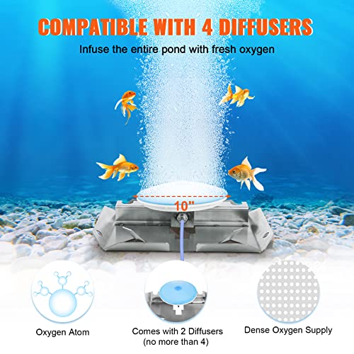 VEVOR Pond Aerator - 550W Power
