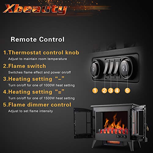 Xbeauty Electric Fireplace Stove