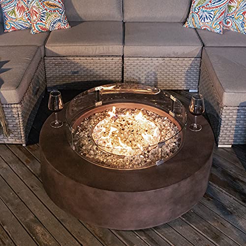 COSIEST Outdoor Propane Fire Pit Table
