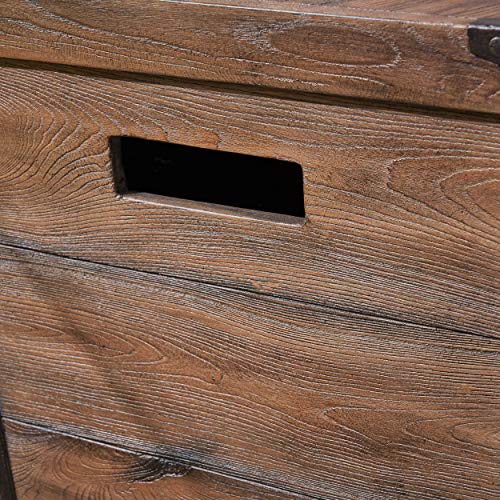 Christopher Knight Home 307775 Alice Outdoor Fire Pit, Brown