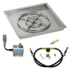 Square Drop-In Pans With Electronic Ignition Kits