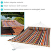 Sunnydaze Outdoor Quilted Fabric Hammock