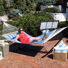 Sunnydaze Outdoor Quilted Fabric Hammock