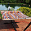 Sunnydaze Outdoor Quilted Fabric Hammock