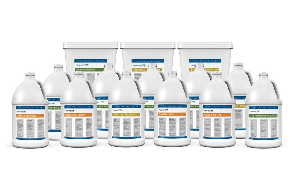 Aquascape Beneficial Bacteria Water Treatment for Ponds, Pro Contractor Grade, Dry, 1 Gallon/3.78 L | 30407 , White