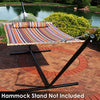 Sunnydaze Outdoor Quilted Fabric Hammock