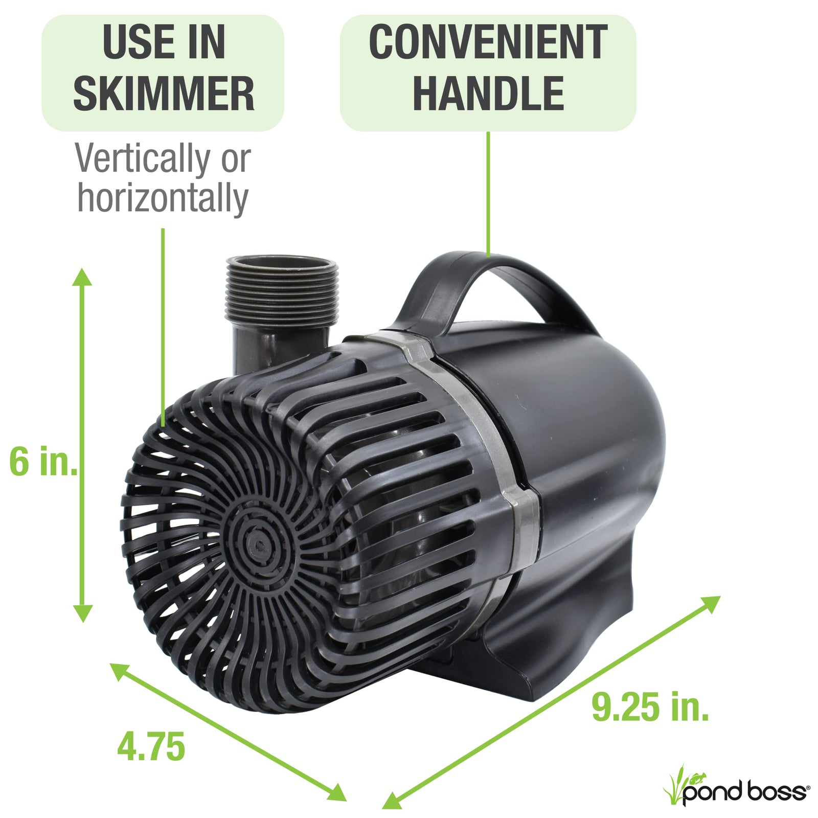 Pond Boss Waterfall Pump, 1250 GPH