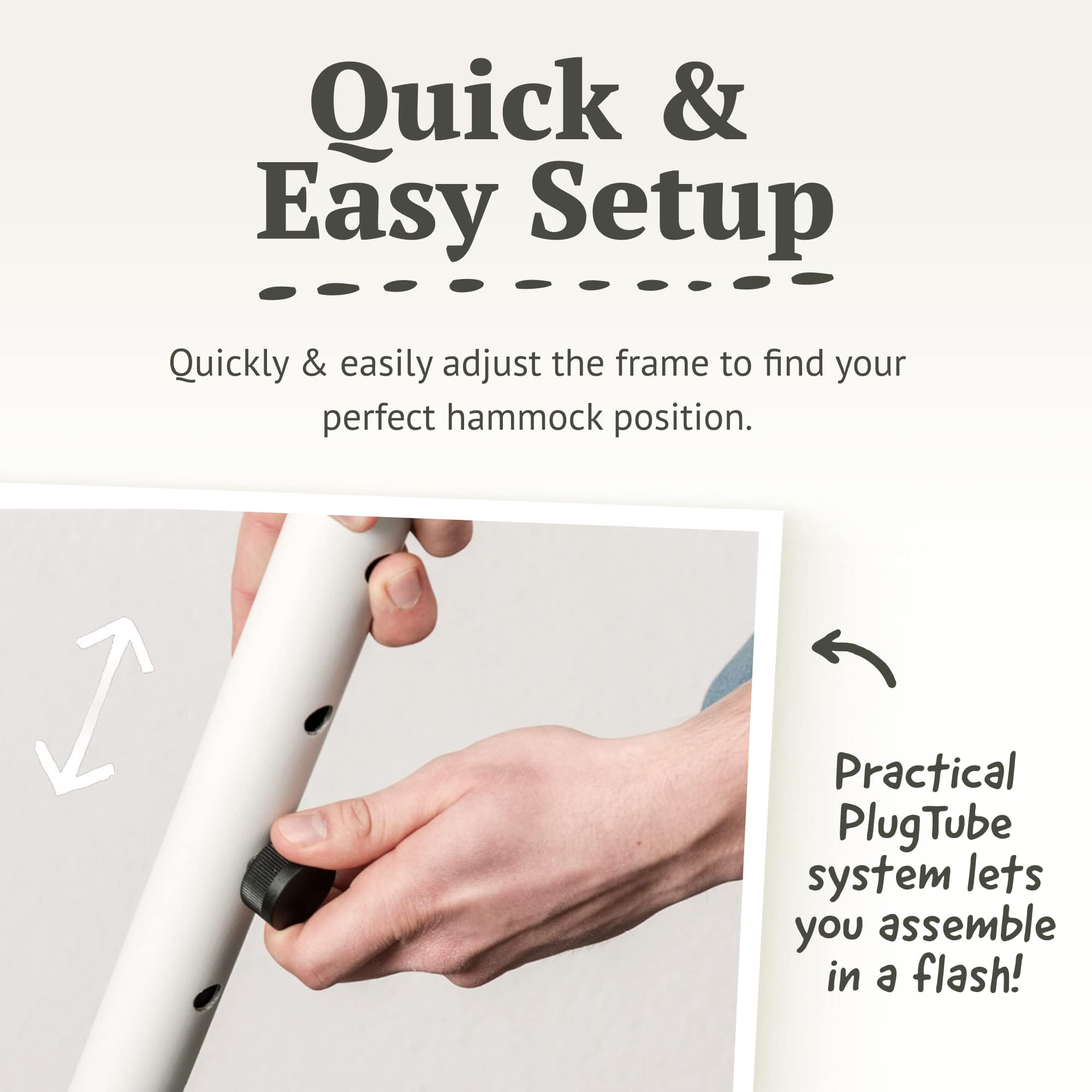 LA SIESTA® - XL King Brisa Classic Hammock & Nautico Steel Stand - Weather & Tear Resistant - Portable, Family Hammock w/Stand - Balcony Porch Garden Outdoor Indoor Hammock - Max 440 Lbs, Sea Salt