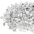 Stanbroil 10-Pound Fire Glass - 1/2 inch Reflective Tempered Fire Glass for Fireplace Fire Pit, Platinum Reflective