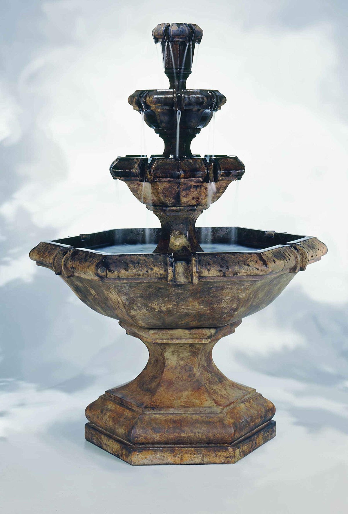 HENRI STUDIO Grande Kensington Three Tier Fountain