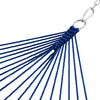 Lazy Daze 10 FT Double 2 Person Caribbean Rope Hammock - Blue