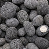 Premium Pebbles Black Lava Rocks for Fire Pit - 1 to 2 inch 20 lbs - Gas Fireplace Rocks - Black Lava Rock for Propane Fire Pit - Decorative Lava Stone Volcanic Rock for Outdoor & Indoor Gas Fireplace