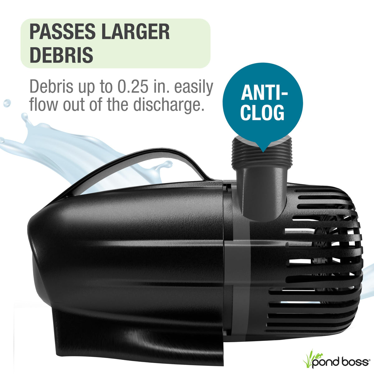 Pond Boss Waterfall Pump, 2300 GPH