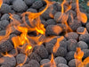 Premium Pebbles Black Lava Rocks for Fire Pit - 1 to 2 inch 20 lbs - Gas Fireplace Rocks - Black Lava Rock for Propane Fire Pit - Decorative Lava Stone Volcanic Rock for Outdoor & Indoor Gas Fireplace