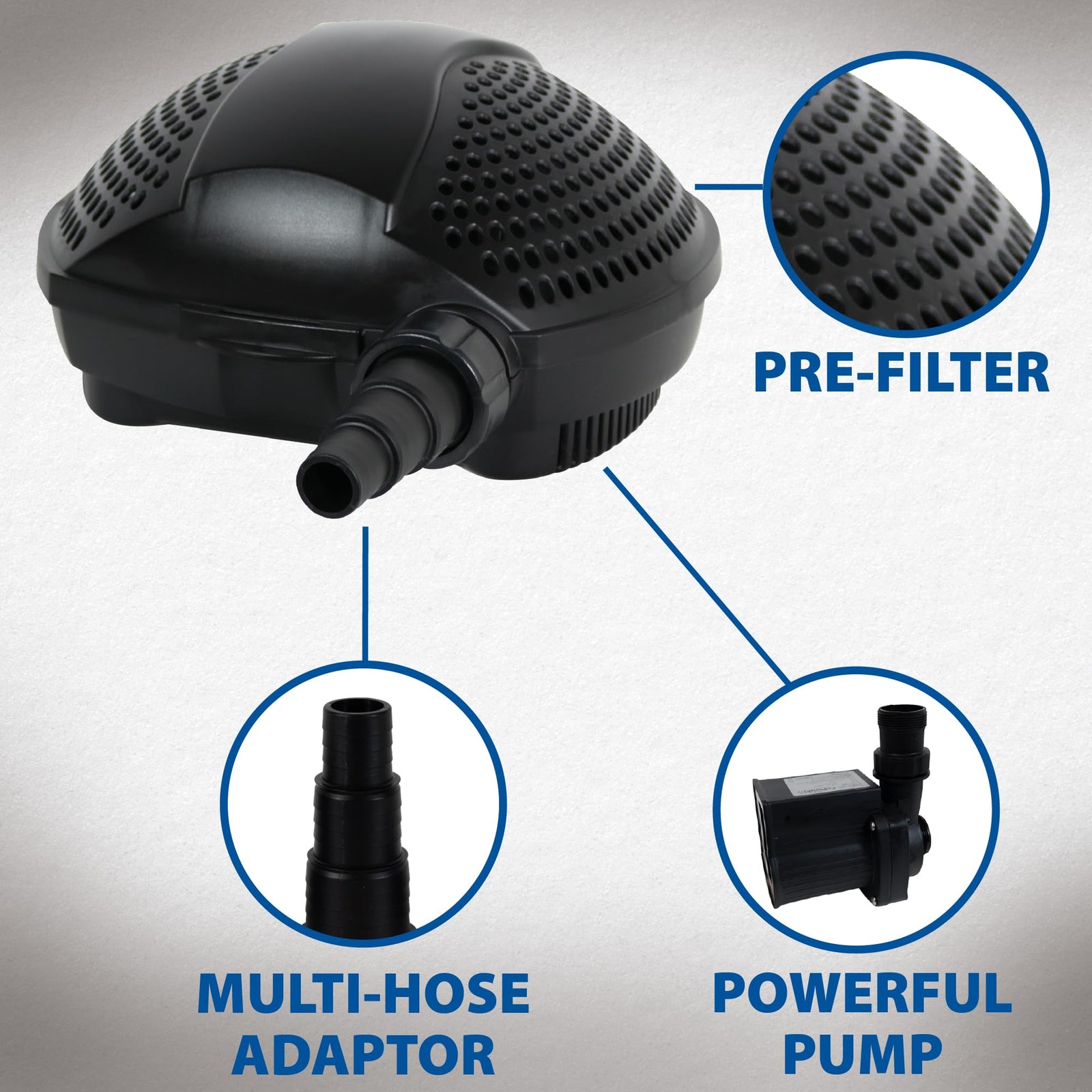 The Pond Guy SolidFlo G2 Submersible Pump