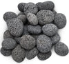 Black Lava Rock for Fire Pit,2"-3" Natural Lava Stones for Gas Fire Pit and Fireplace(15-Pound)