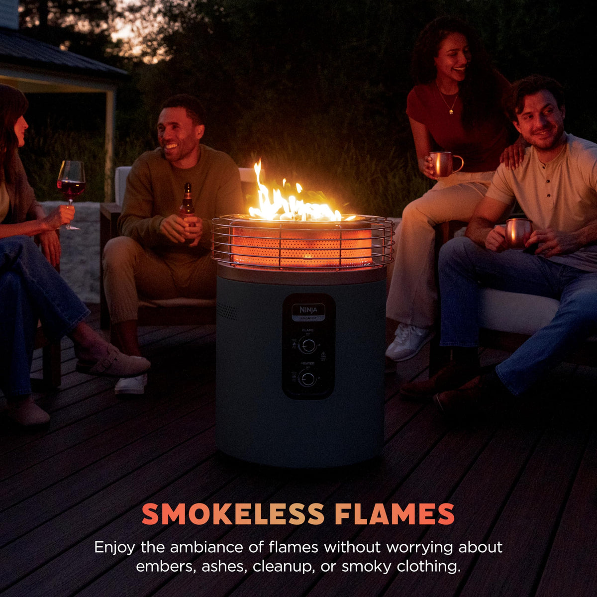 Ninja Fireside360™ Outdoor Heater & Fire Pit