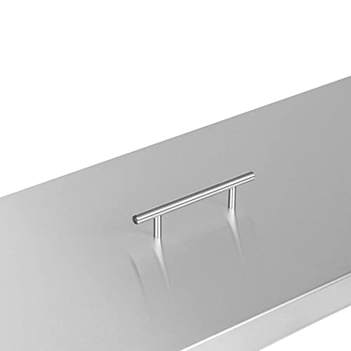 Celestial Fire Pit Cover for 36”x12” Rectangular Burner Pan (39" x 15" Actual Size)