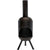 Sunnydaze Modern Chiminea - Steel Outdoor Wood-Burning Fire Pit