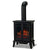 BOWERY HILL Modern Stove Indoor Electric Fireplace Mantel Heater