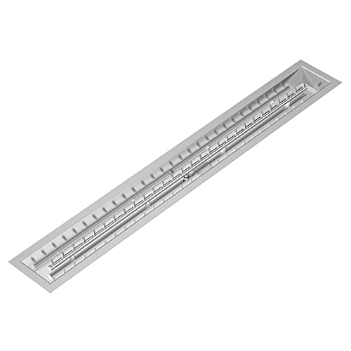 Stanbroil Linear 60&quot; x 6&quot; Drop-in Fire Pit Jet Burner Pan