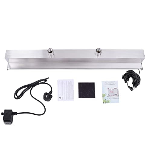 Stainless Steel Pool Waterfall Spillway Fountain