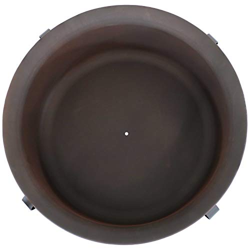 Sunnydaze Large Bronze Cauldron Outdoor Fire Pit Bowl