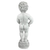 Design Toscano NG335051 Manneken PIS Peeing Boy Piped Pond Spitter Statue Water Feature, 10 Inches Wide, 6 Inches Deep, 27 Inches High, Antique Stone Finish