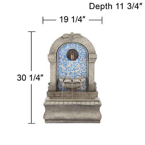 John Timberland Manhasset Outdoor Wall Water Fountain