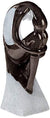 Graceful Form Modern Zen Outdoor Floor Water Fountain with Light LED 43" High for Yard Garden Patio Deck Home - John Timberland