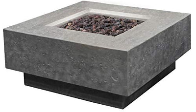 Elementi Manhattan Cast Concrete Fire Pit - NG