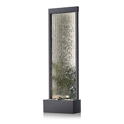 Alpine Corporation Waterfall Fountain with Stones and Light