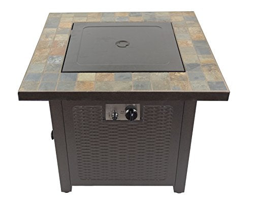 Hiland High Output Propane Fire Pit Table