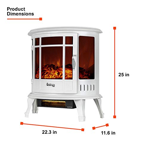 e-Flame USA Regal Freestanding Electric Fireplace Stove
