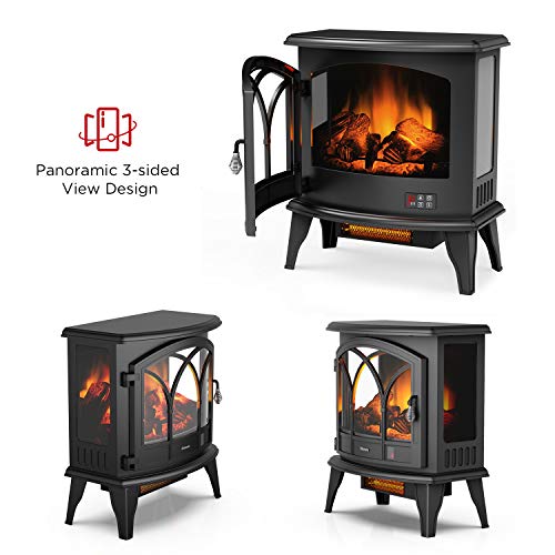 TURBRO Suburbs TS23-C Electric Fireplace Infrared Heater