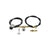 American Fireglass SS-SQPKIT-P-36 Propane 36" Square Stainless Steel Drop-in Pan with Spark Ignition Kit (18" Fire Pit Ring)