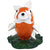 Design Toscano EU59307 Kohaku Asian Koi Piped Spitter Statue,orange