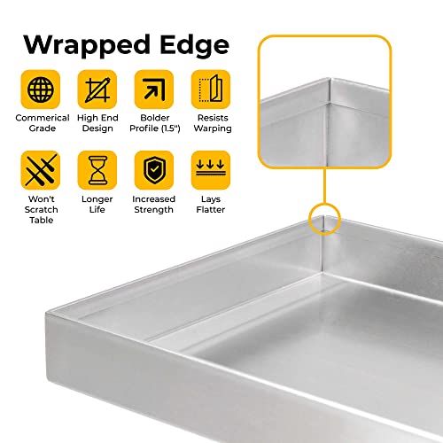 Celestial Fire Pit Cover for 36”x12” Rectangular Burner Pan (39" x 15" Actual Size)