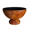 41" Artisan Fire Bowl"Fire Chalice" (Made in USA) - Patina Finish