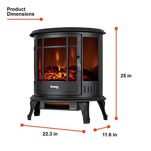 e-Flame USA Regal Freestanding Electric Fireplace Stove