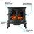 e-Flame USA 28" XL Denali Portable Freestanding Electric Fireplace Stove