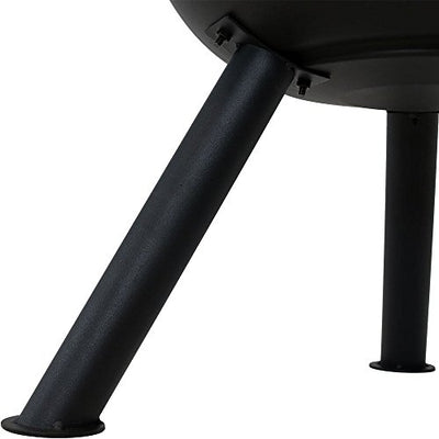 Sunnydaze Modern Chiminea - Steel Outdoor Wood-Burning Fire Pit