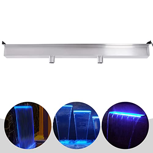 Stainless Steel Pool Waterfall Spillway Fountain