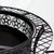 Sunnydaze Four Star Outdoor Wood Burning Fire Pit Table