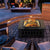 Yaheetech Multifunctional Fire Pit Table