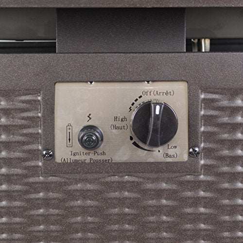 Hiland High Output Propane Fire Pit Table