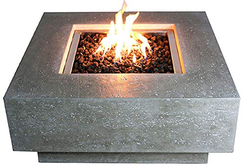 Elementi Manhattan Cast Concrete Fire Pit - NG
